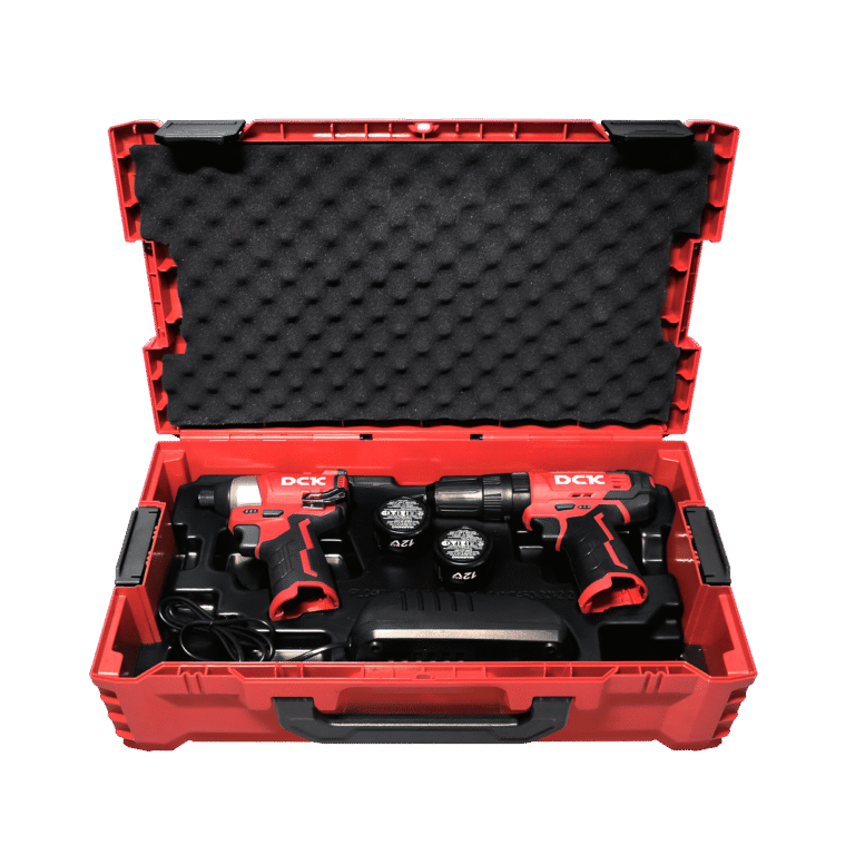 kit Combinado Furadeira e Parafusadeira